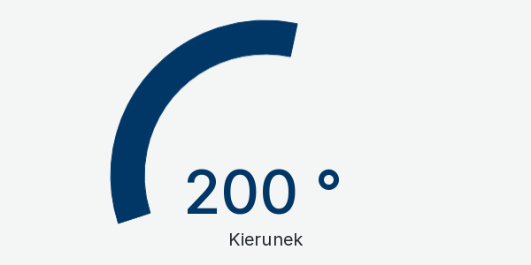 Wykres kierunek wiatru